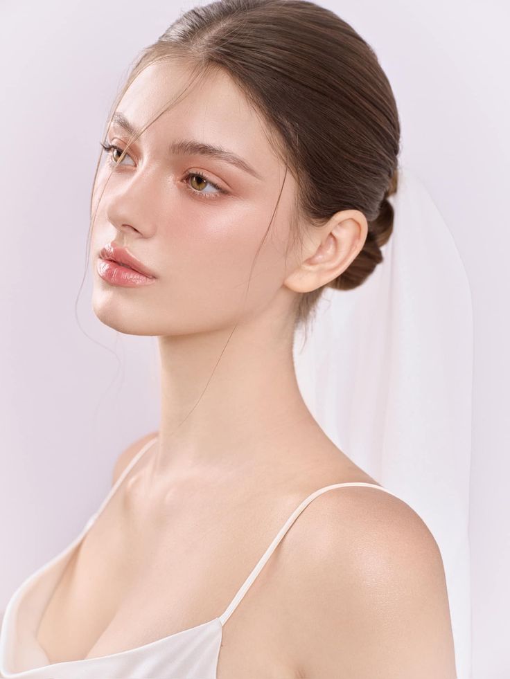 Skin & facial care representative model